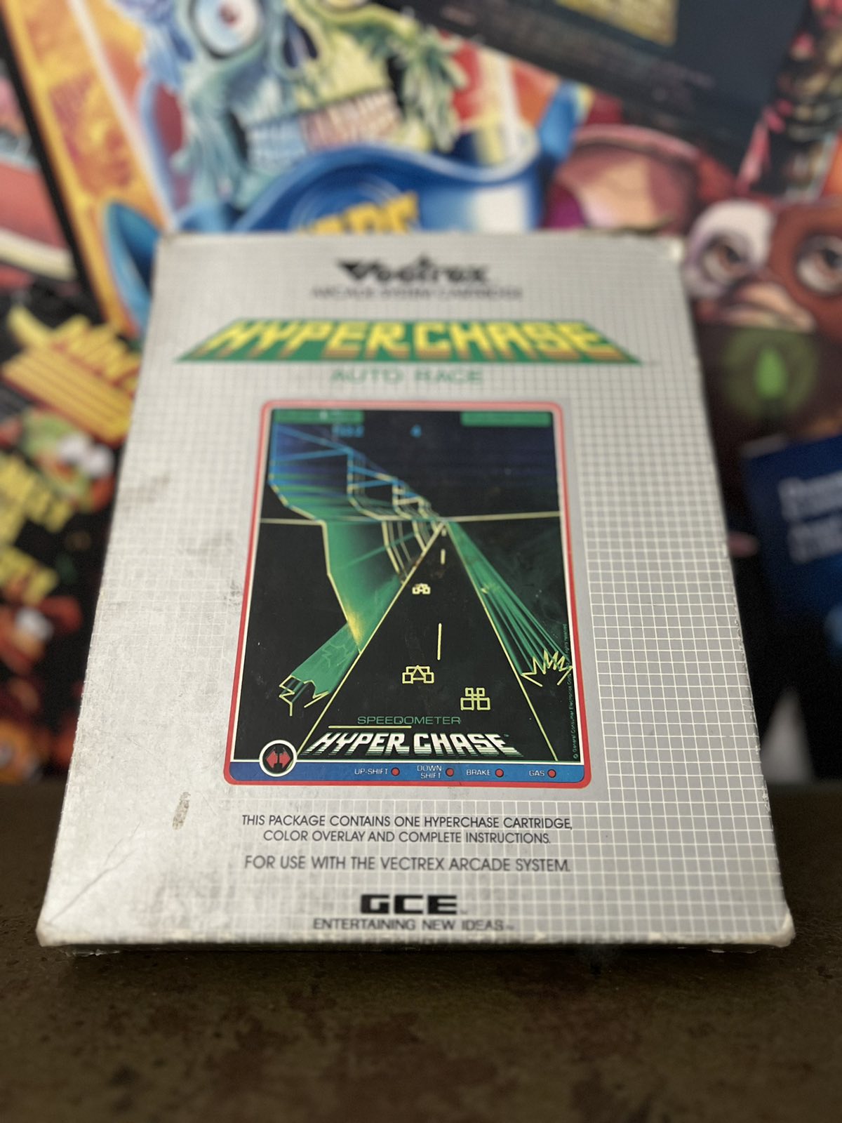 Κλασικό Παιχνίδι "Hyper Chase" Για Την Κονσόλα Vectrex