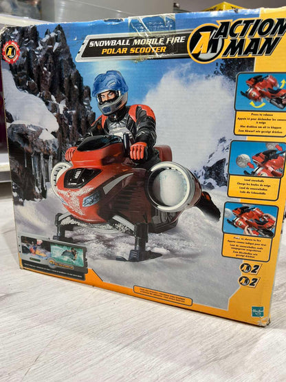 Snowball Mobile Fire Polar Scooter Της Σειράς Action Man