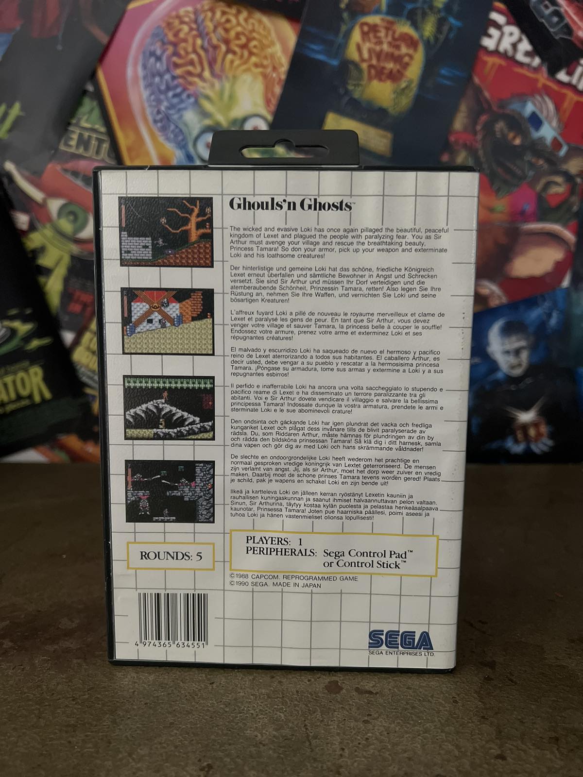 Παιχνίδι Sega Ghouls 'N Ghosts