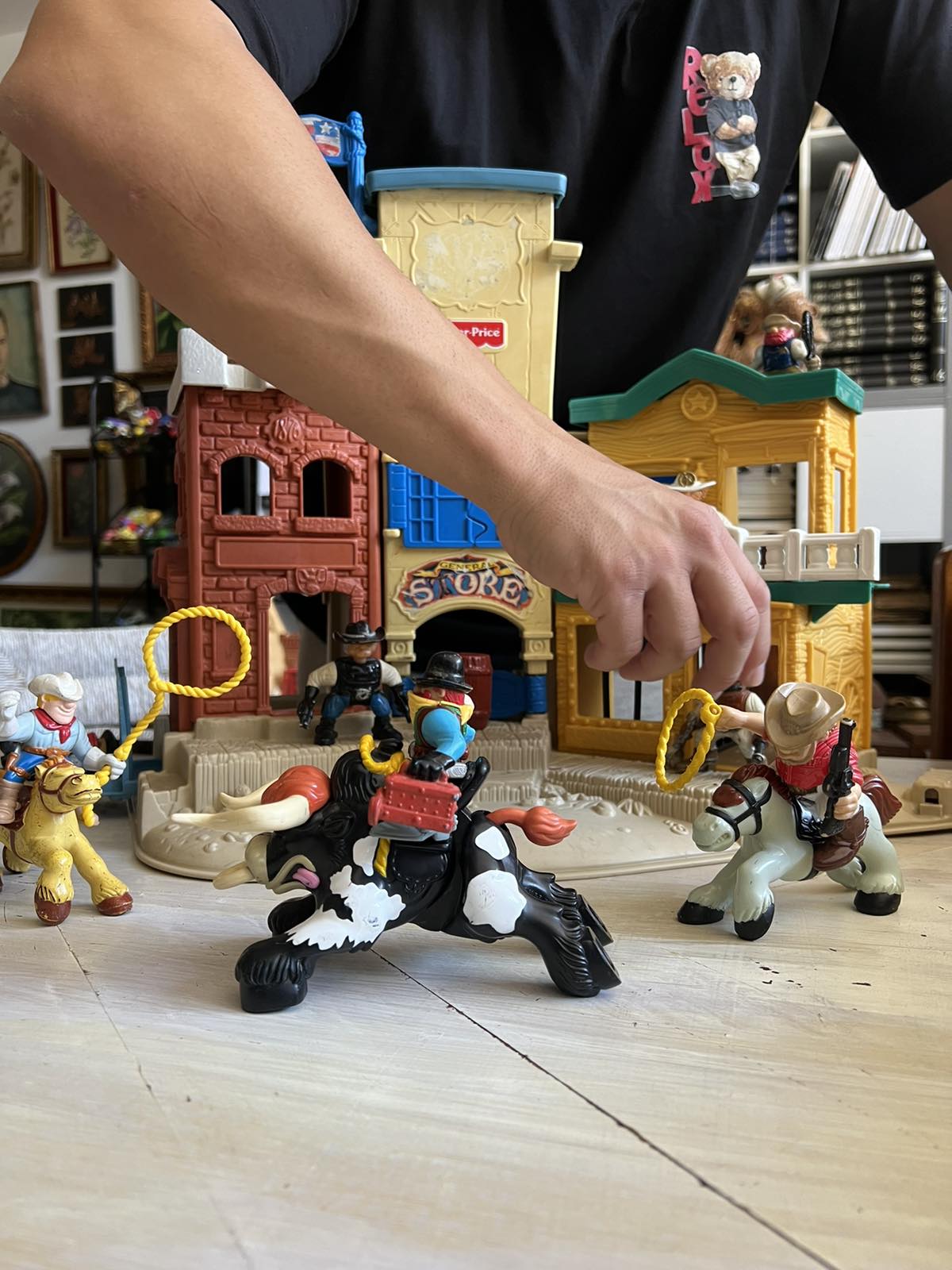 Παιχνίδι Saloon - Άγρια Δύση Της Fisher Price (1996)