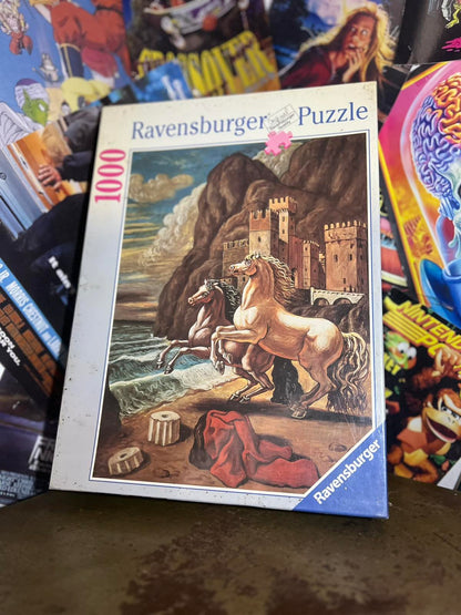 Puzzle Ravensburger Με Άλογα 1000 Κομμάτια