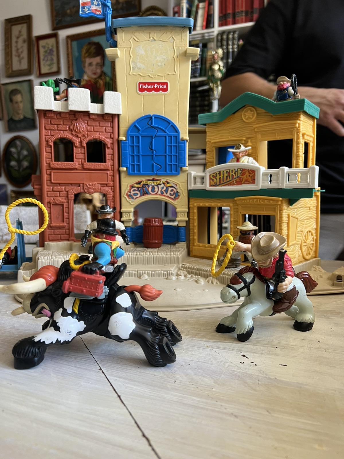 Παιχνίδι Saloon - Άγρια Δύση Της Fisher Price (1996)
