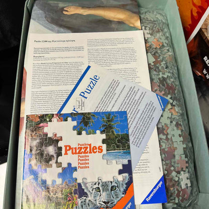 Παζλ Ravensburger 12000 Κομματιών Μιχαήλ Άγγελος"Η Δημιουργία Του Αδάμ""
