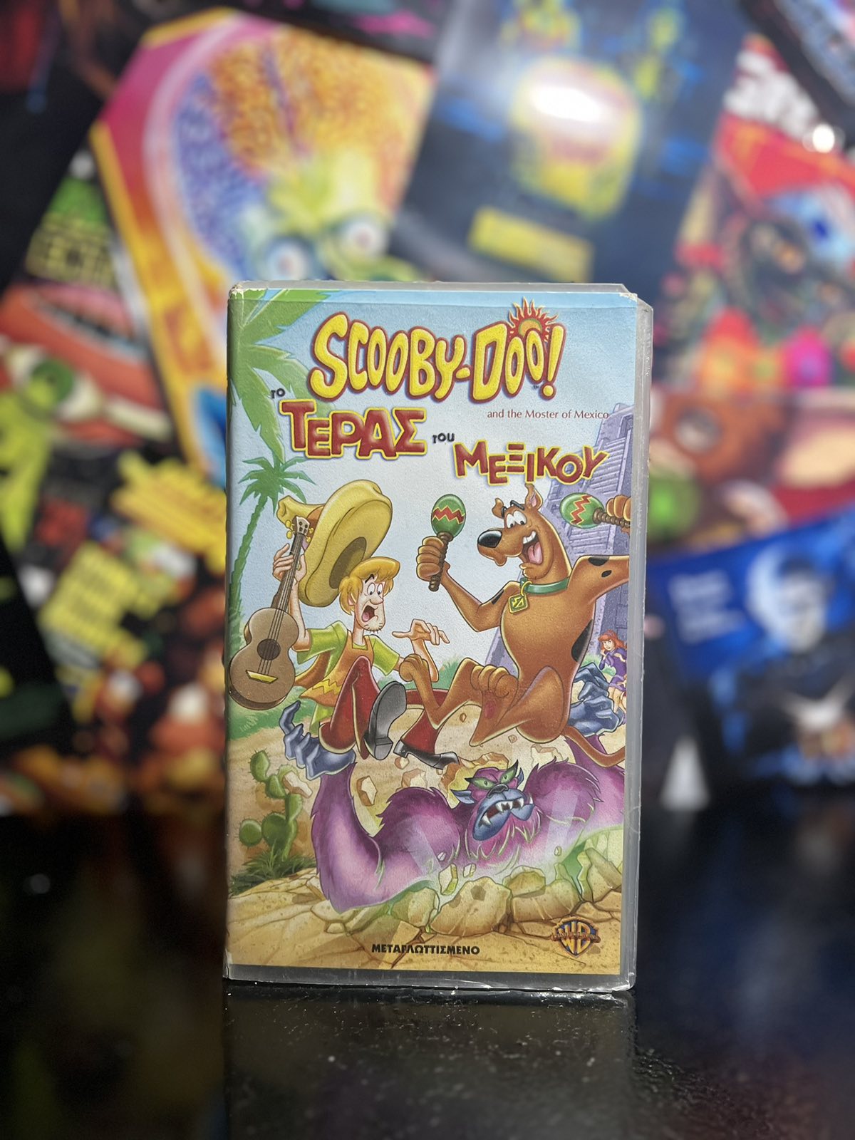 Μεταγλωττισμένη Βιντεοκασέτα Scooby Doo Το Τέρας Του Μεξικού