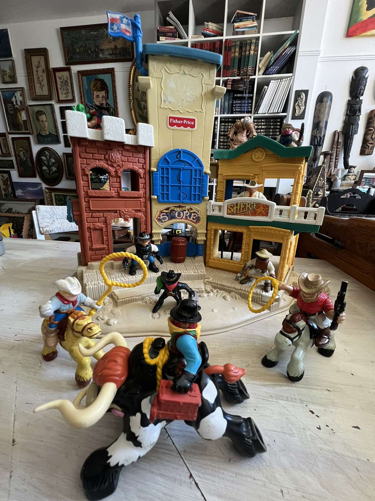 Παιχνίδι Saloon - Άγρια Δύση Της Fisher Price (1996)
