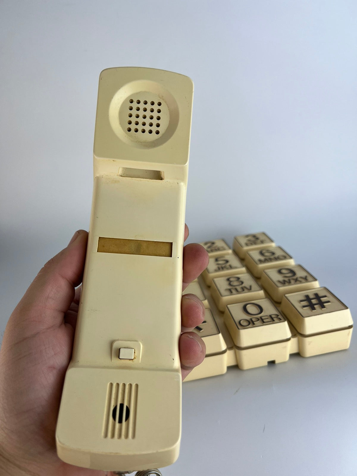 Vintage Τηλέφωνο Western Electric Με Μεγάλα Πλήκτρα