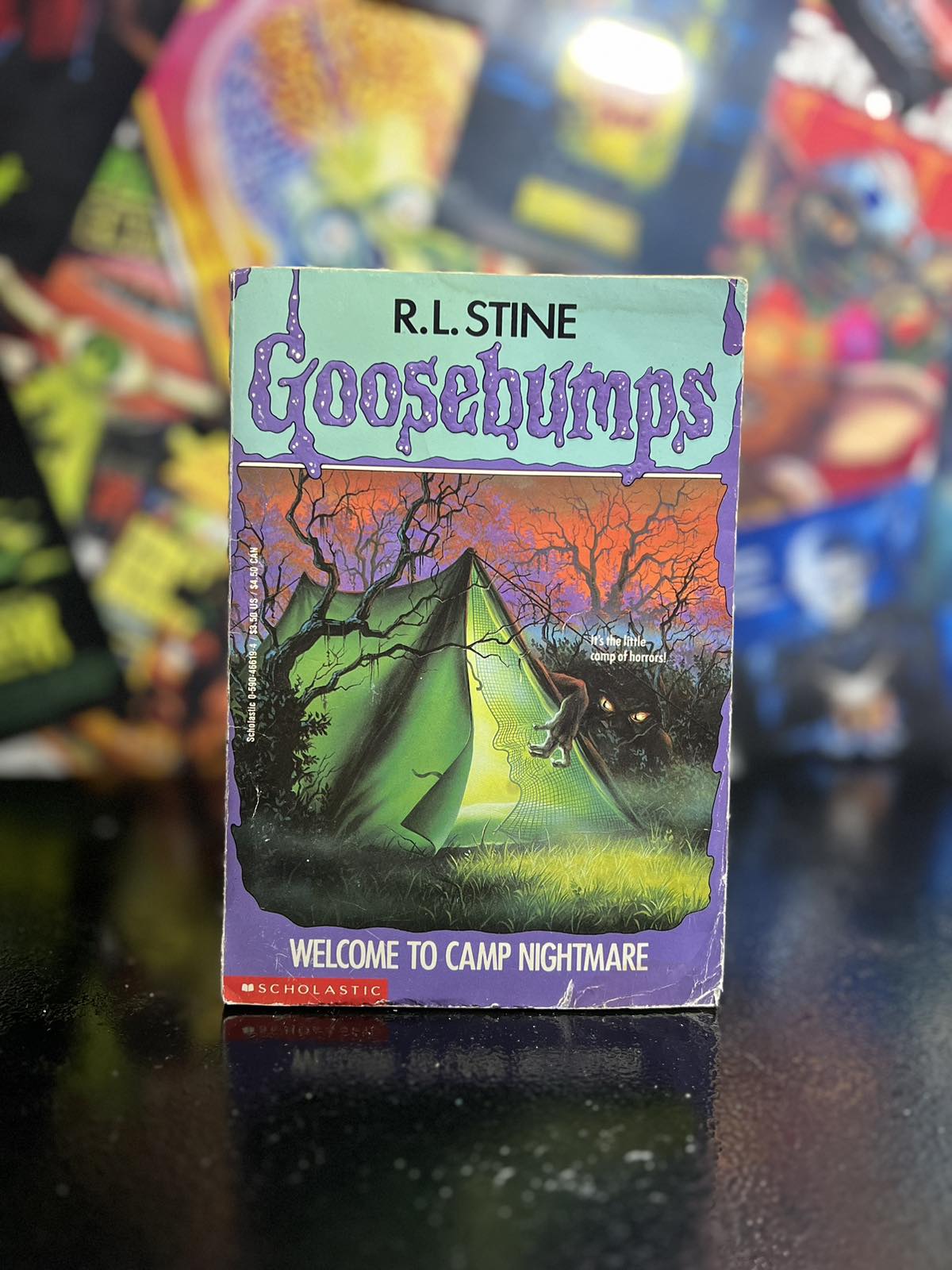 Βιβλίο τρόμου Goosebumps – Welcome to Camp Nightmare (R.L. Stine)