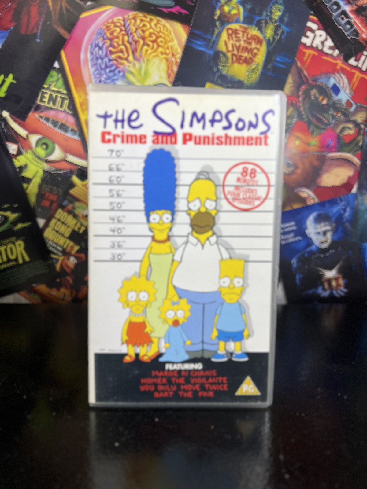 Βιντεοκασέτα The Simpsons Crime And Punishment ( Χωρίς Ελληνικούς Υπότιτλους)