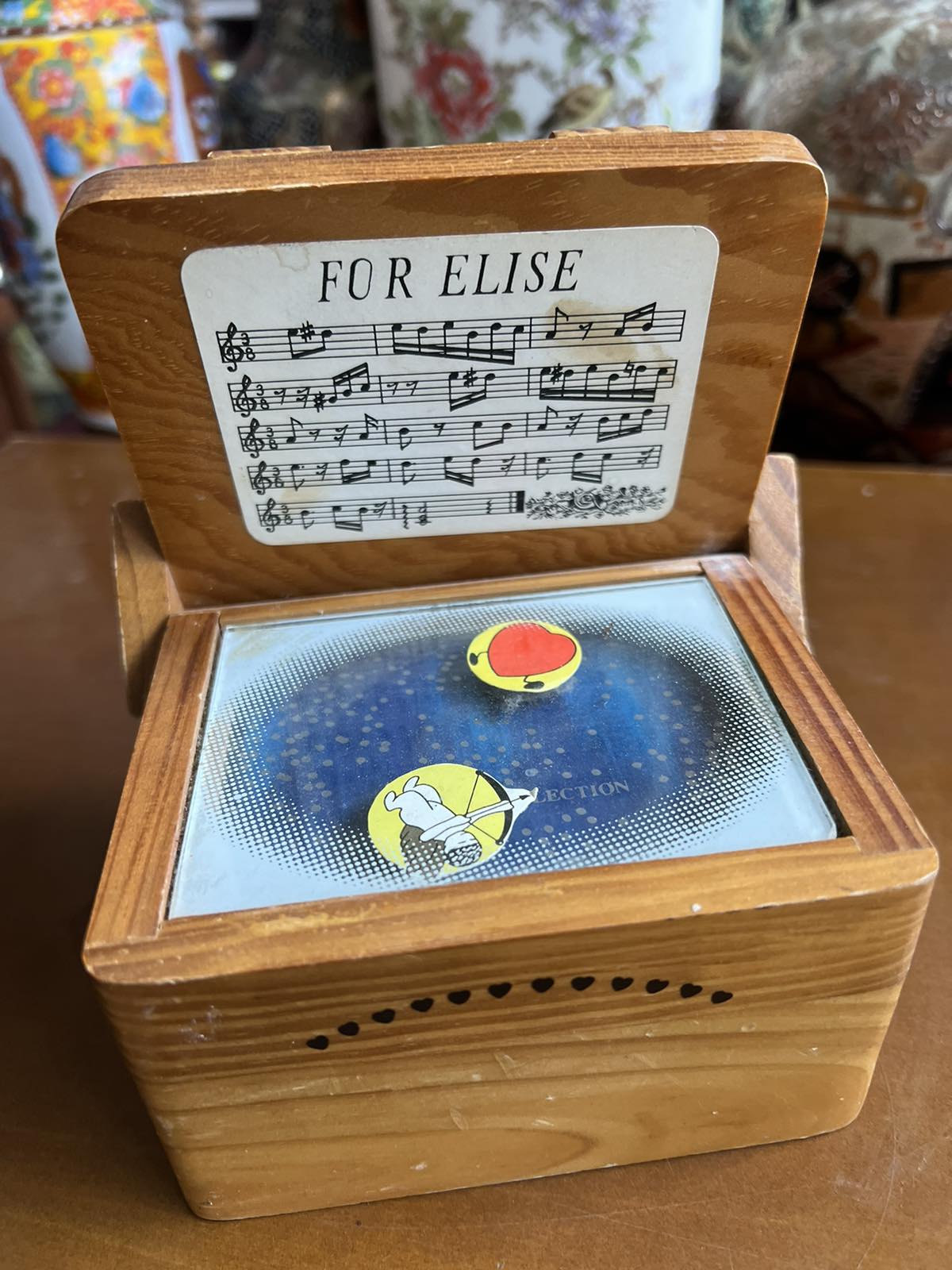 Ξύλινο Μουσικό Κουρδιστό Κουτί Fur Elise