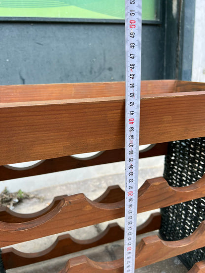 Μικρή Ξύλινη Ραφιέρα Για Φιάλες