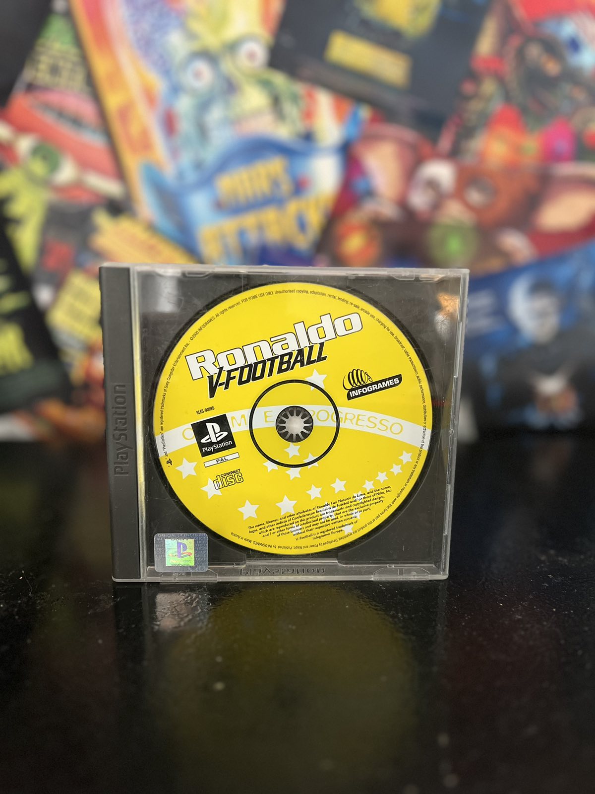 Παιχνίδι Ronaldo V-football PS1