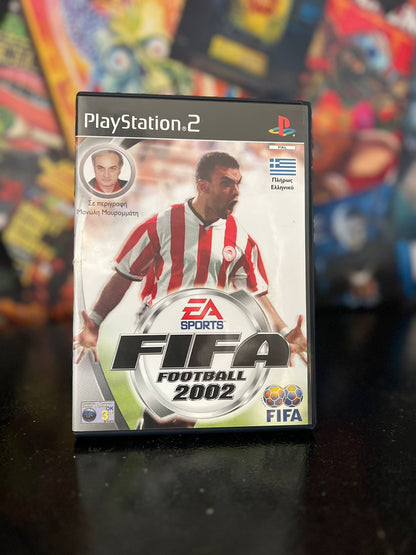 Παιχνίδι FIFA 2002 PS2 Με Ελληνικό Μενού
