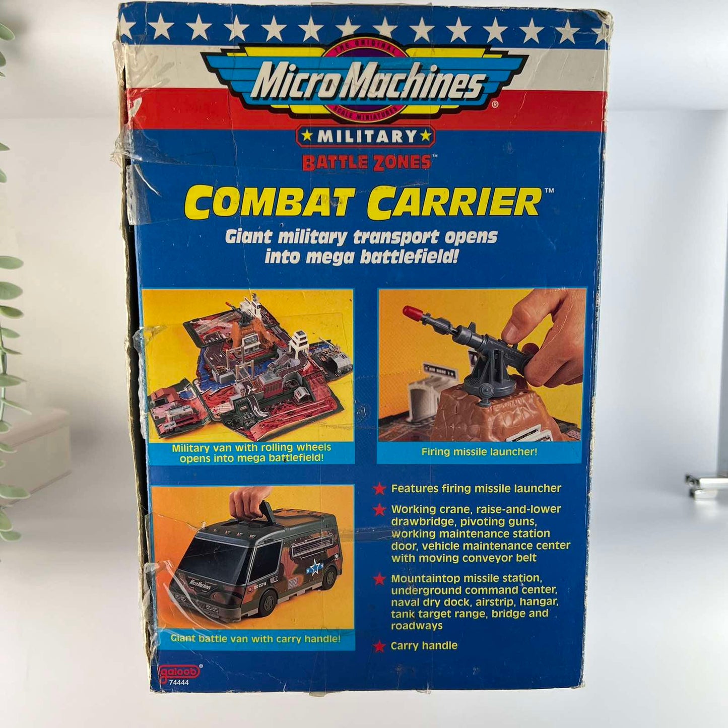 Συλλεκτικό Παιχνίδι Micro Machines Military Battle Zones Combat Carrier