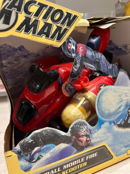 Snowball Mobile Fire Polar Scooter Της Σειράς Action Man