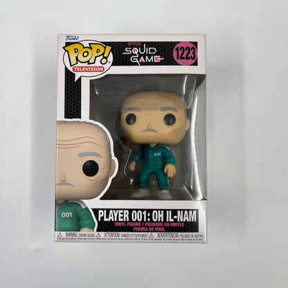 Funko Pop! Television “Player 001 – Oh Il‑Nam” Squid Game #1223 – Σφραγισμένο – Συλλεκτικό Vinyl – Funko