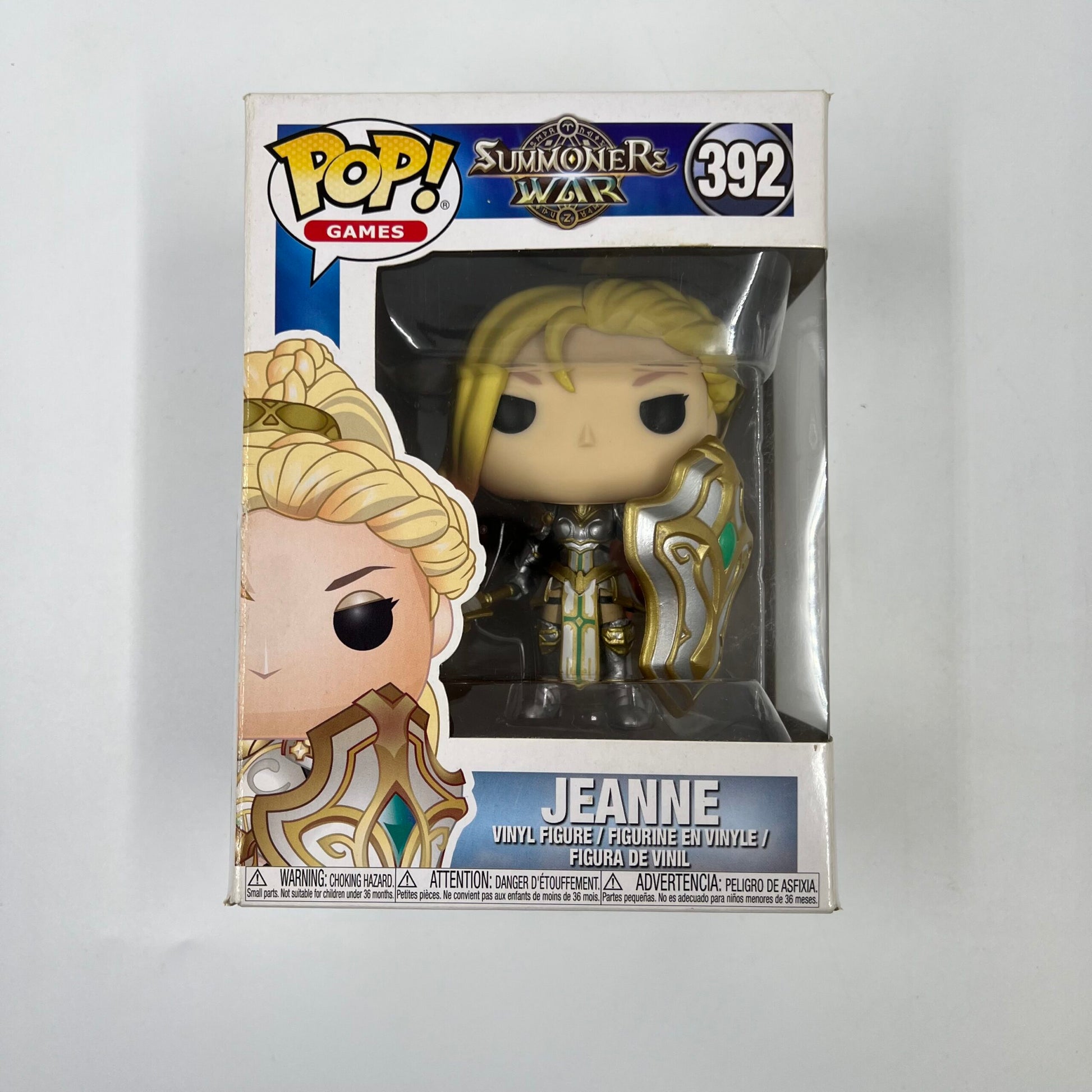 Funko Pop! Games Jeanne #392 Summoners War – συλλεκτικό vinyl με πανοπλία και έμβλημα σε κουτί