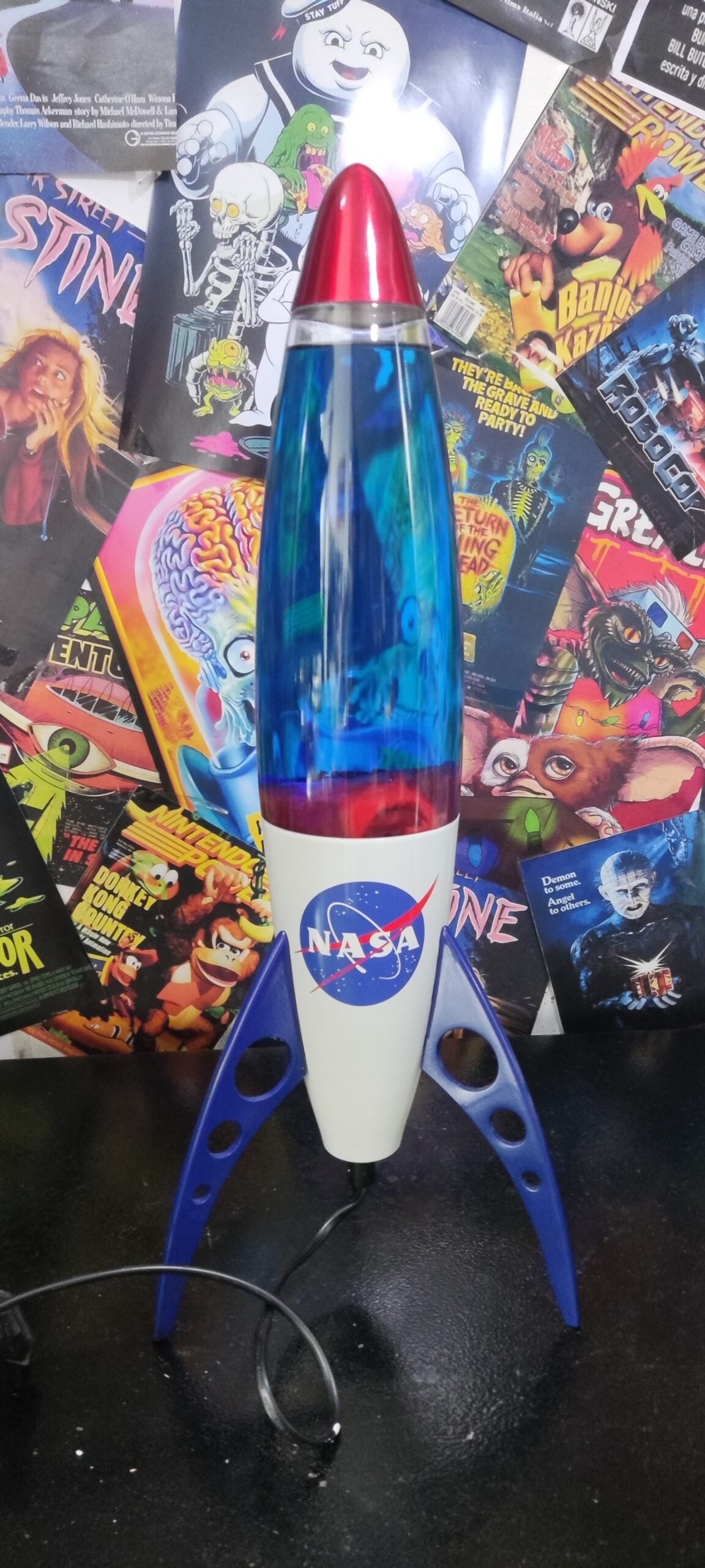 Μεγάλο Φωτιστικό Nasa Lava Lamp