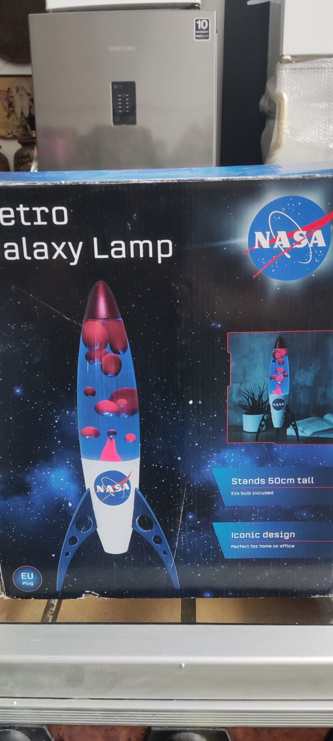 Μεγάλο Φωτιστικό Nasa Lava Lamp