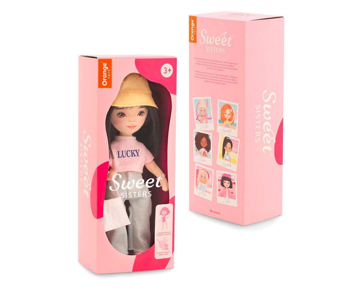 Κούκλα Orange Toys "Λιλού" Με Τζιν Παντελόνι - Sweet Sisters 32cm