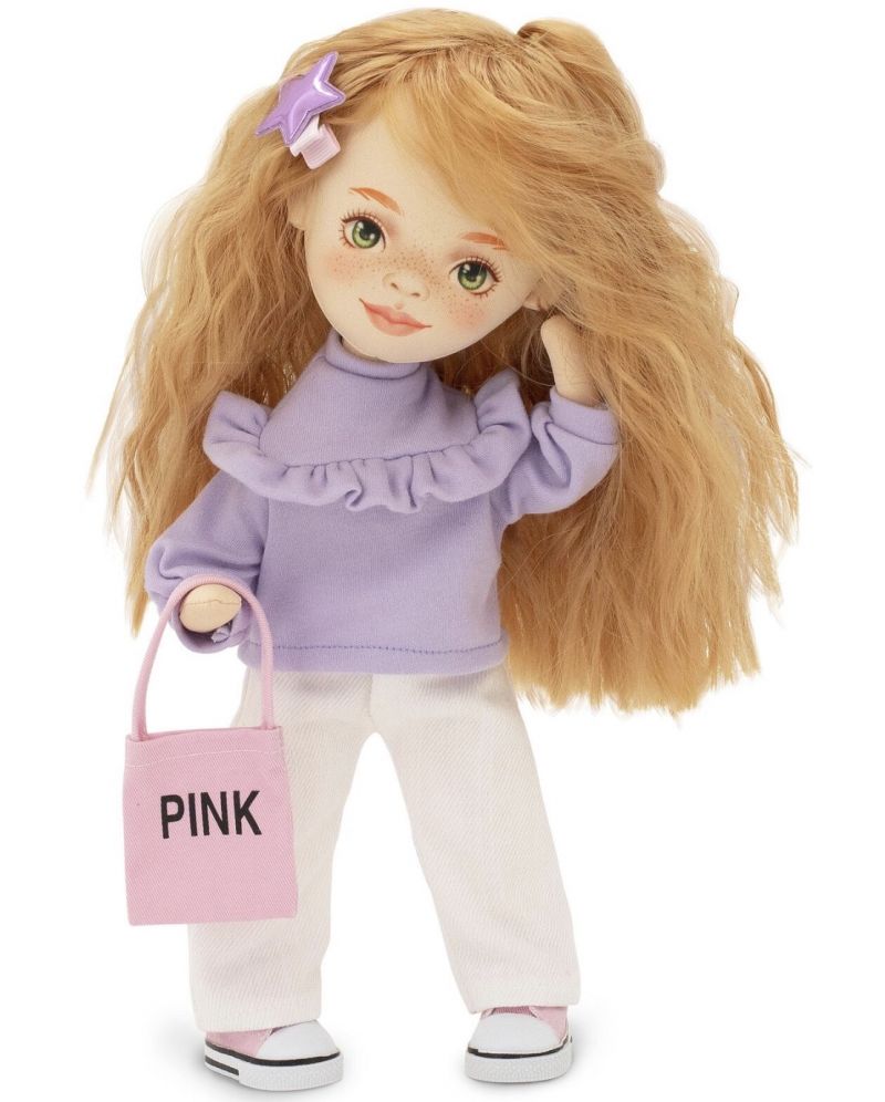 Κούκλα Orange Toys "Sunny" Με Μωβ Πουλόβερ Sweet Sisters 32cm