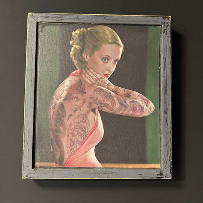Καδράκι "Tattooed Icon-Bette Davis"