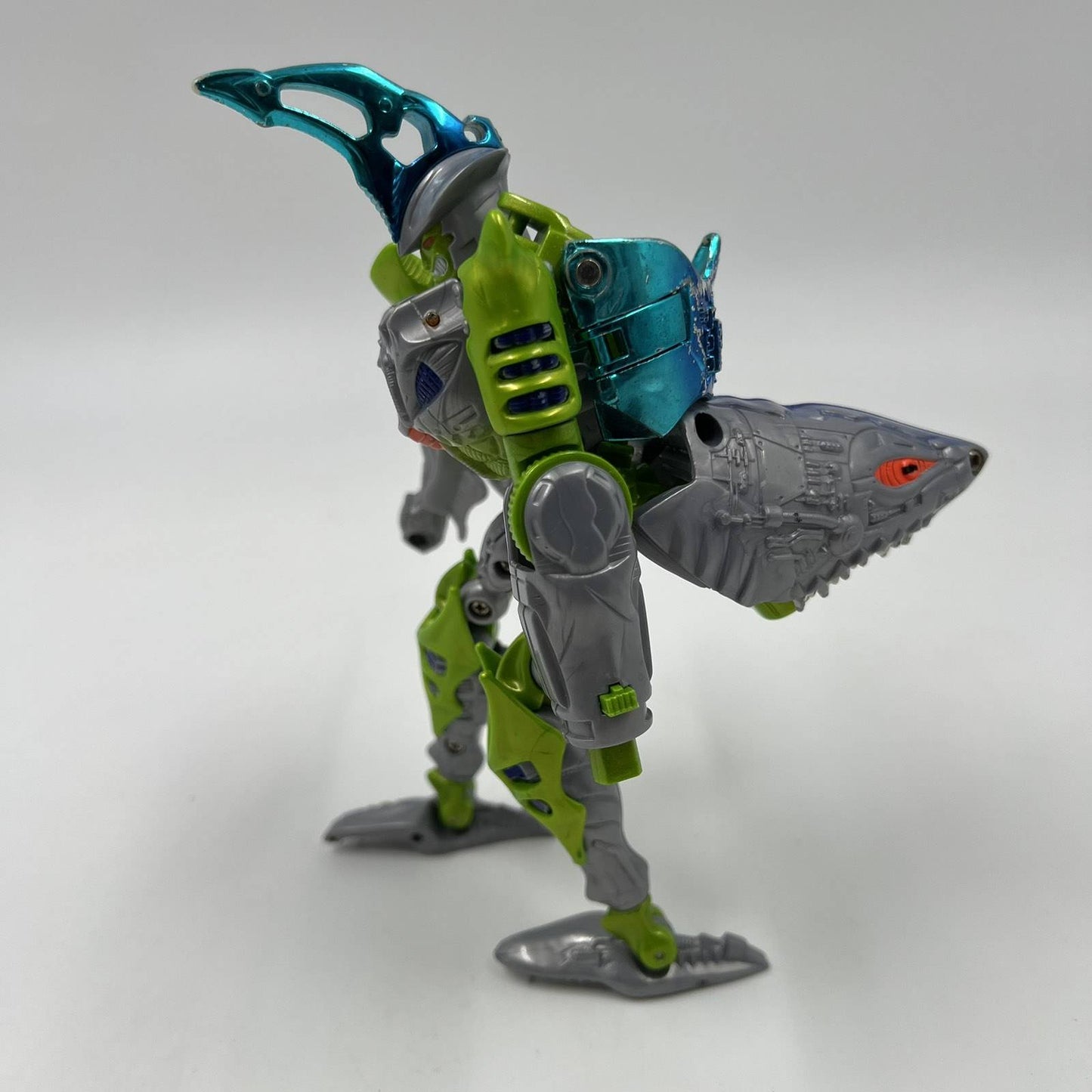 Φιγούρα Transformers Beast Wars – Cybershark Deluxe (Hasbro 1997)