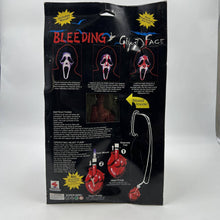 Μάσκα Bootleg Bleeding Ghost Face (Scream) με καρδιά-αντλία και εφέ αίματος