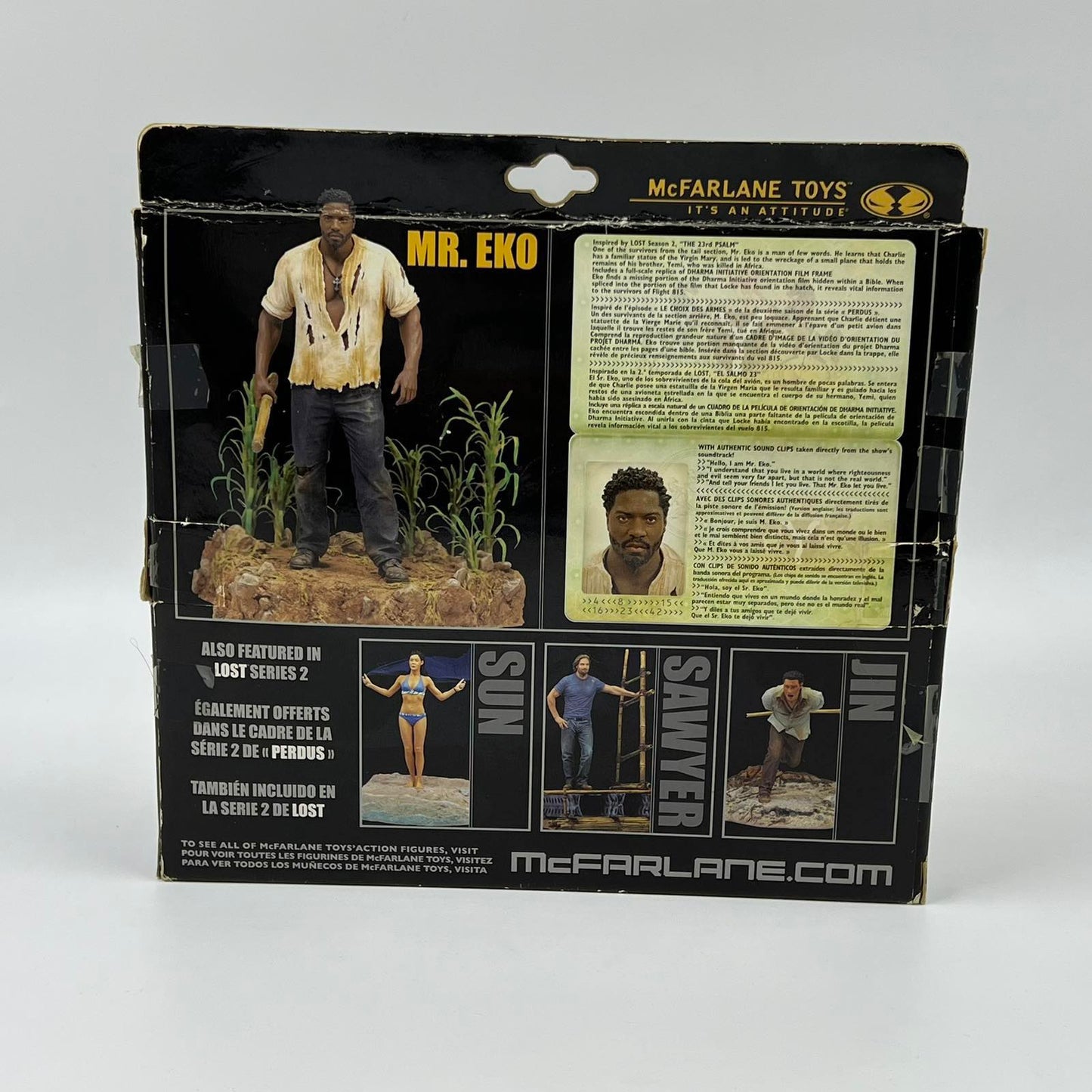 Mr.Eko-Lost Serirs 2 Φιγούρα-McFarlane Toys-Συλλεκτική Figure Από Τη Σειρά Lost.