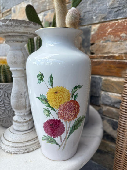 Vintage Πορσελάνινο Βάζο Royal KPM Bavaria-Floral Σχέδιο